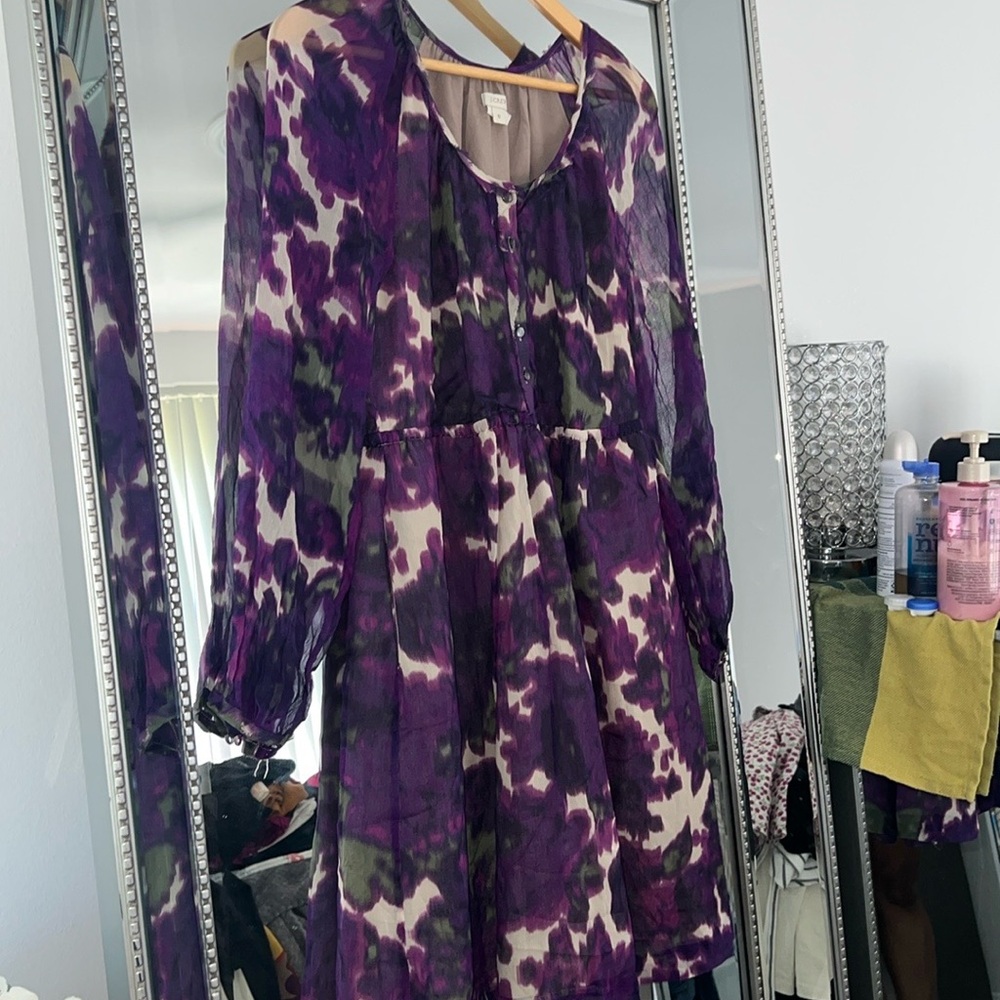 J Crew Button Down Dress